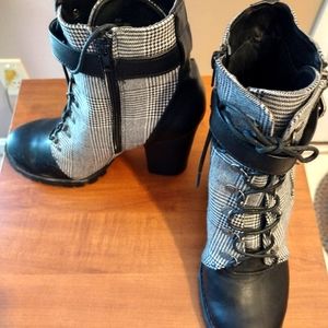 Lace up boots